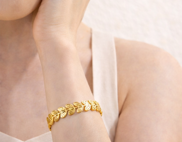 Brazalete Hojas LUANCCI