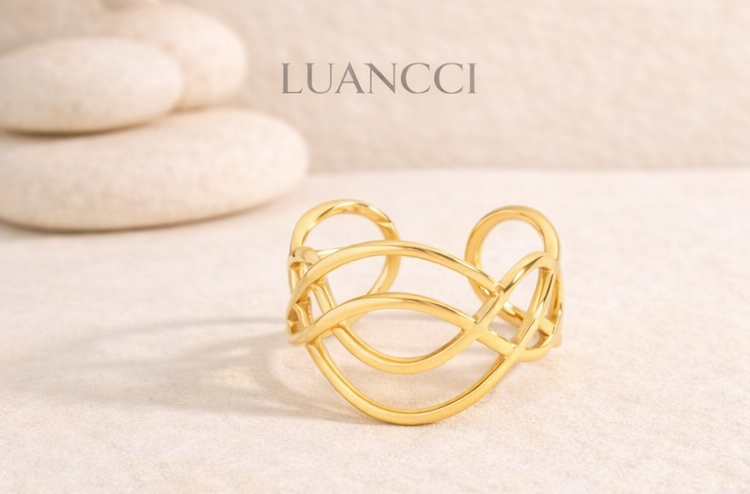 Anillo Abstracto Elegante LUANCCI