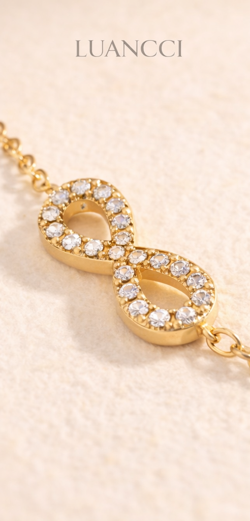 Pulsera Infinito Brillante LUANCCI