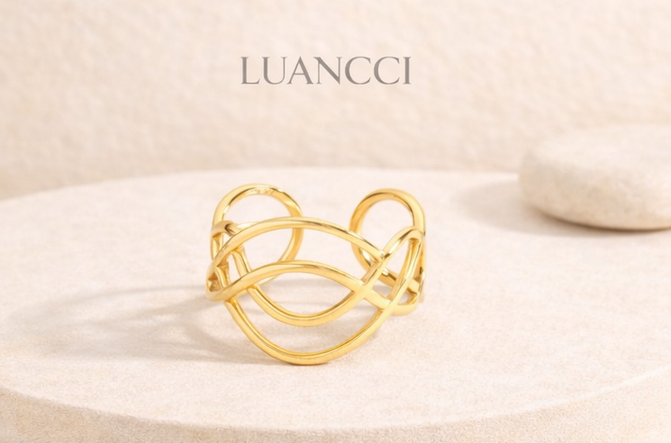 Anillo Abstracto Elegante LUANCCI