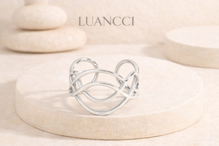 Anillo Abstracto Elegante LUANCCI
