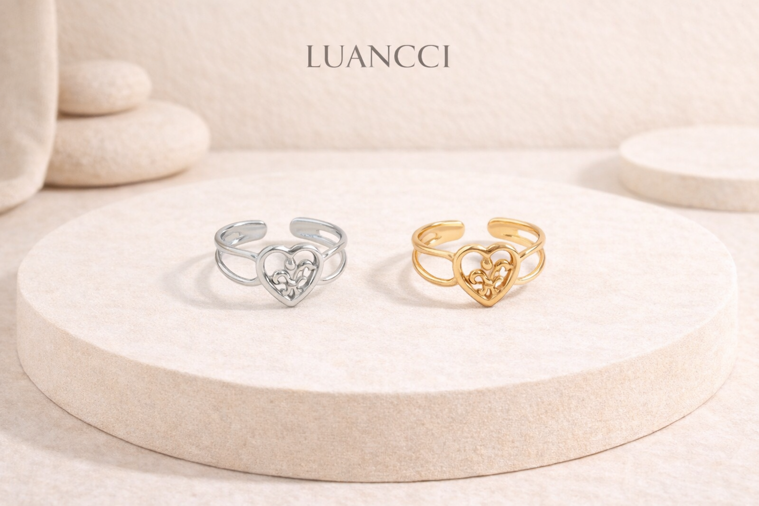 Anillo Corazón Elegante LUANCCI