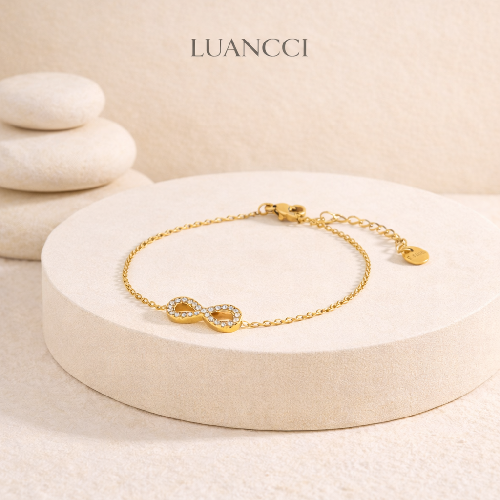 Pulsera Infinito Brillante LUANCCI